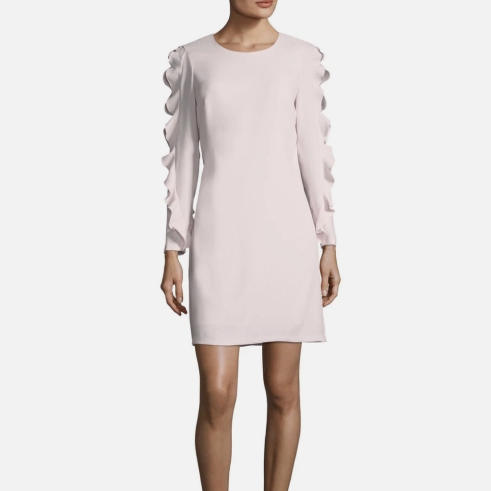 Club Monaco Pink Dress with Sleeves